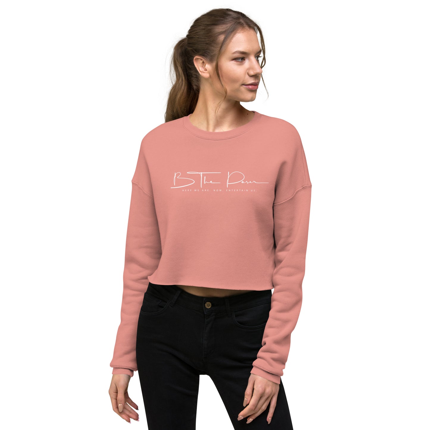 BThePoser Signature Crop Sweatshirt